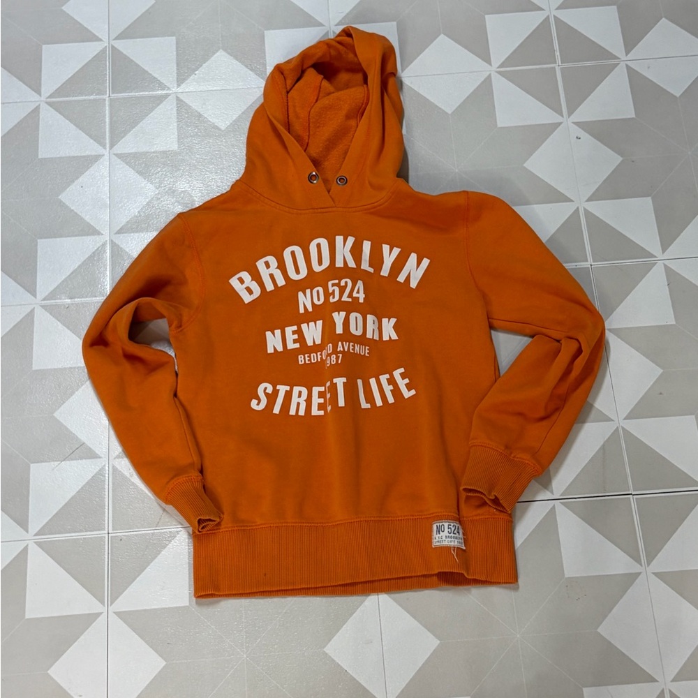 Brooklyn Street Life Orange Hoodie